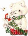 Kathy's Christmas bear and mouse